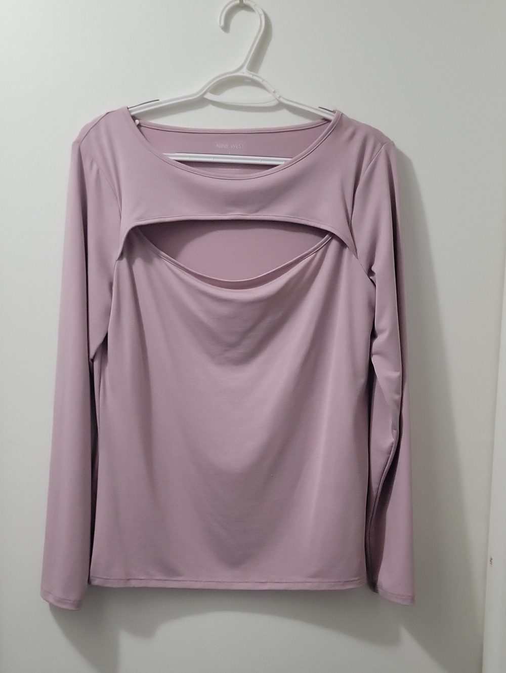 Women’s Long Sleeve Tee — Lavender Pink